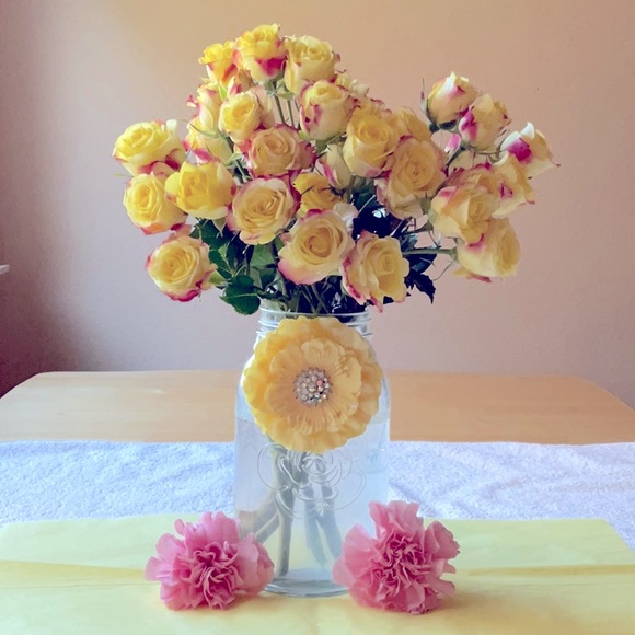 🌼TIEKS YELLOW FLOWER 🌼 - Picture 1 of 16